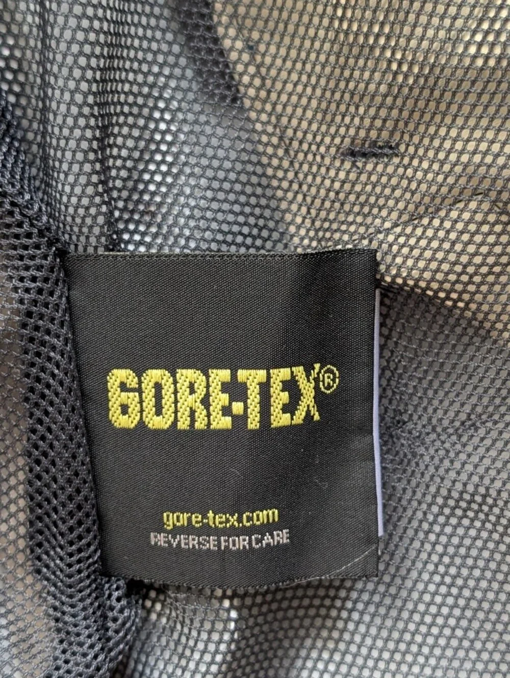 North Face Mens Yellow Gold Gray Vintage 90s Raintex NP10311 Gore-Tex Jacket L